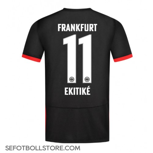 Eintracht Frankfurt Hugo Ekitike #11 Replika Bortatröja 2024-25 Kortärmad